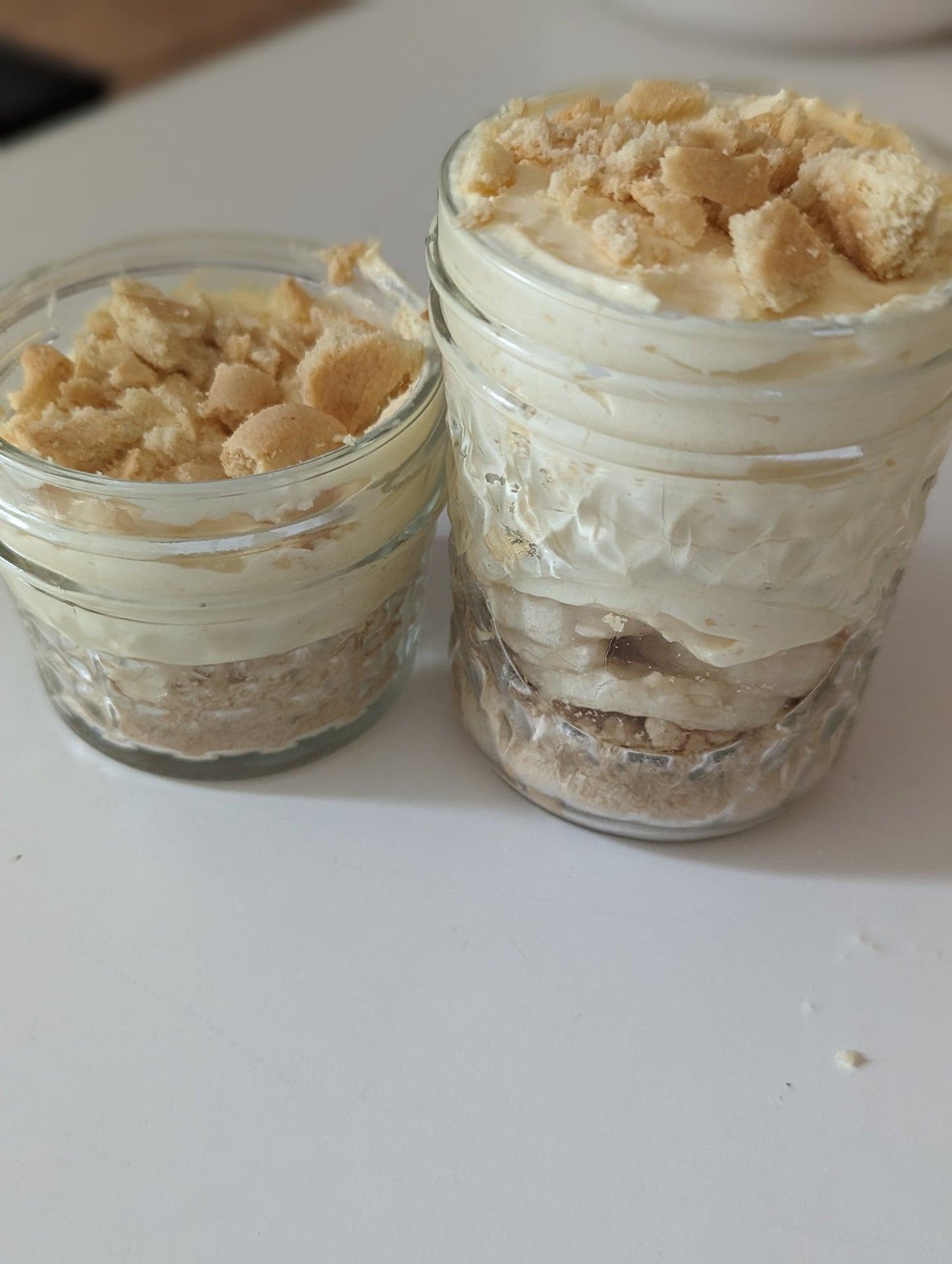Homemade Banana Pudding with Organic Bananas