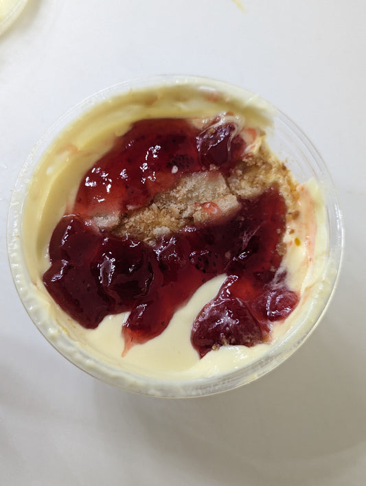 Banana Pudding with Strawberry