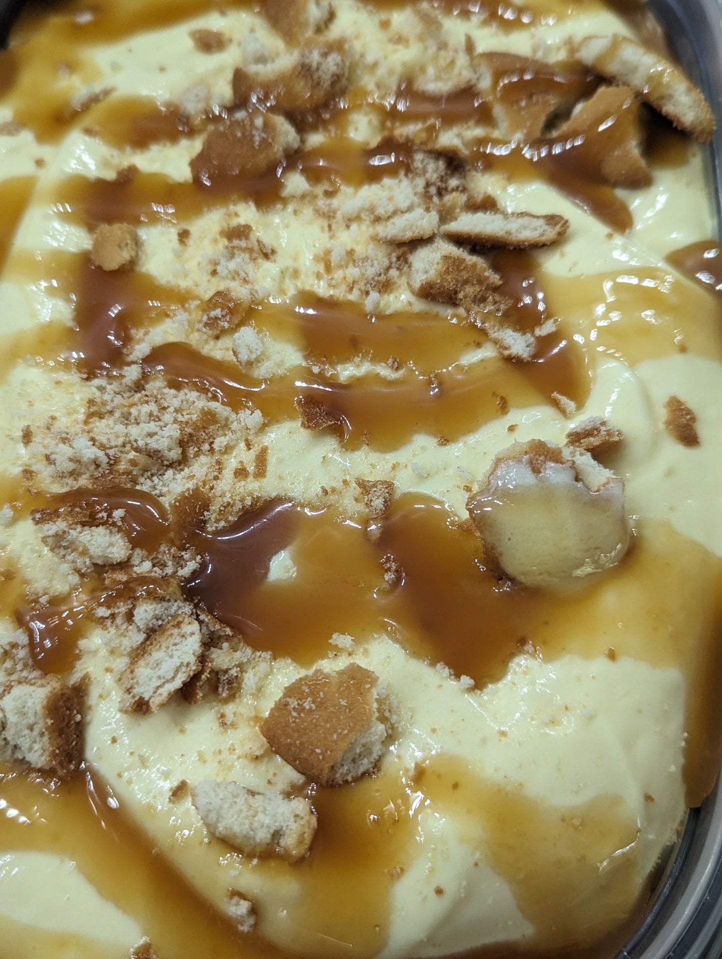 Banana Pudding Dessert with Caramel